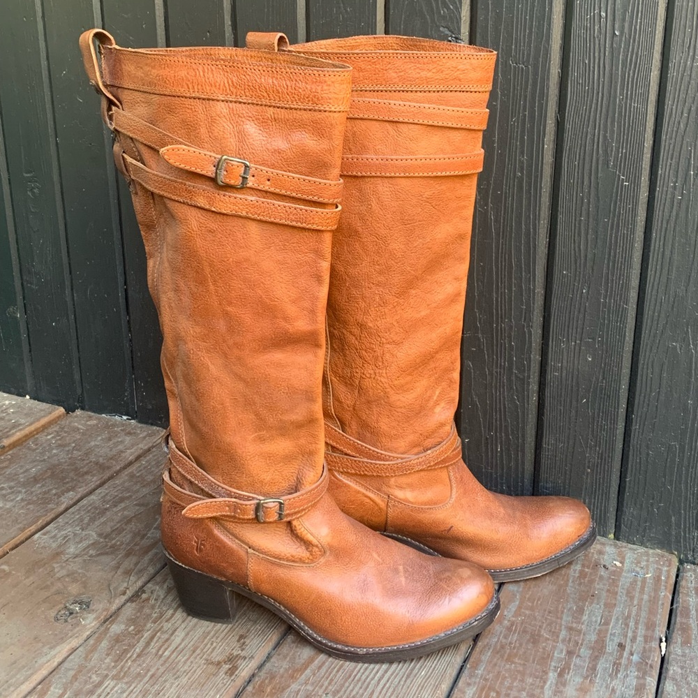 Women's Frye Jane Tall Riding Leather Boots